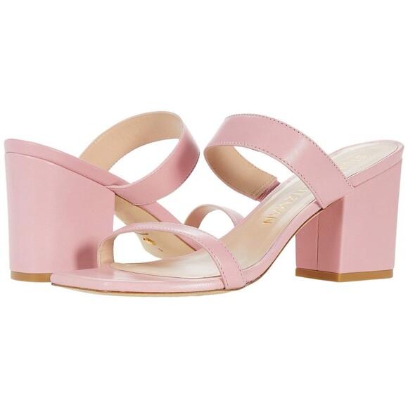 Stuart Weitzman Olive 75 Light Pink 10.5 M $395 Retail - Picture 1 of 7